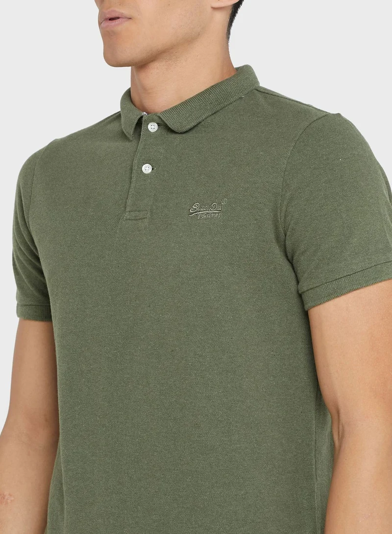 Superdry Embroidered Logo Polo