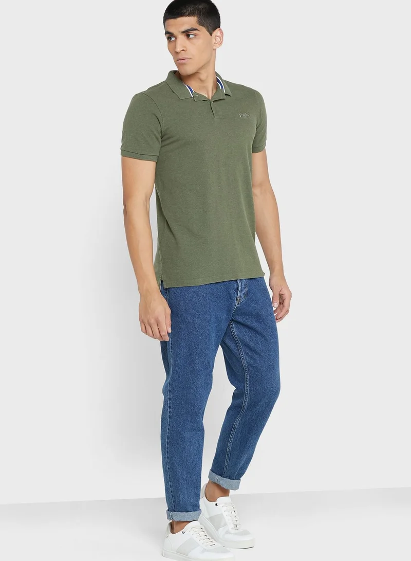 Superdry Embroidered Logo Polo