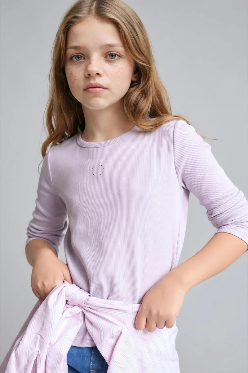 ديفاكتو Slim Fit Long Sleeve T-Shirt