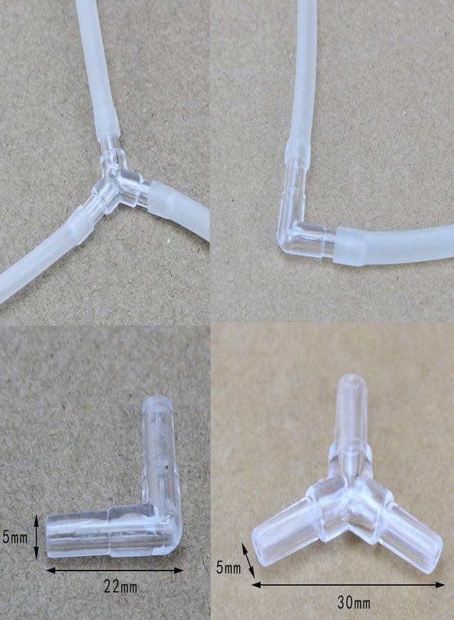 TANOMA Aquarium Air Pump Accessories - Contains Airline Tubing, Air Stones, Check Valves, Control Valve, Connectors, Suction Cups - Image 4