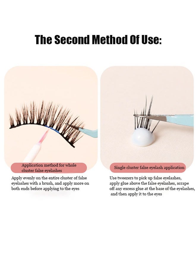 XIXI - 1 PCS False Eyelash Glue, Strong Adhesive for Eyelash Extensions(27g) 1-2 Sec Drying Time, The Lash Extension Glue No Irritating for Sensitive for Professionals Use - Image 1