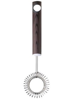 Generic Stainless Steel Egg Whisk with Wooden Handle  - Image 1