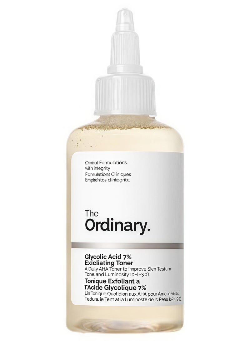Beauty Bar Glycolic Acid 7% Toning Solution 240ml - Image 1