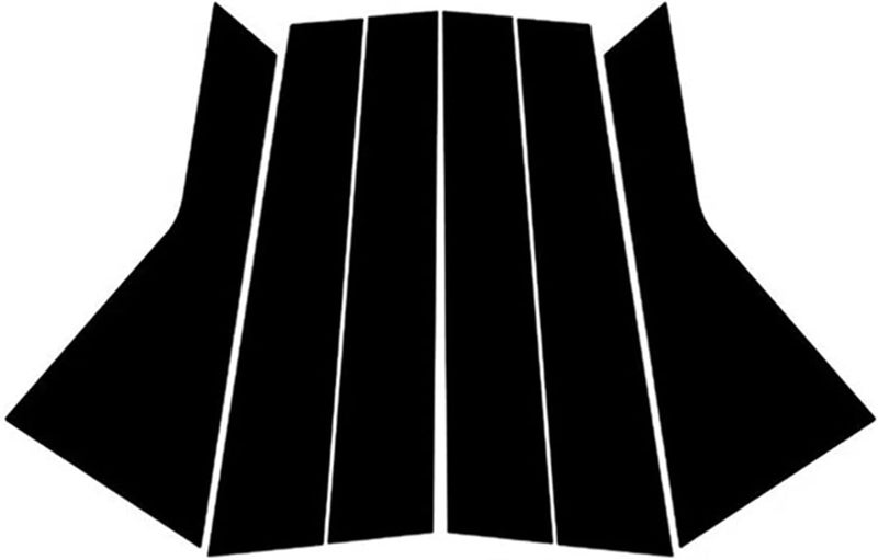 QASULER 6Pcs Pillar Post Cover Kit for Kia Sorento - Image 1