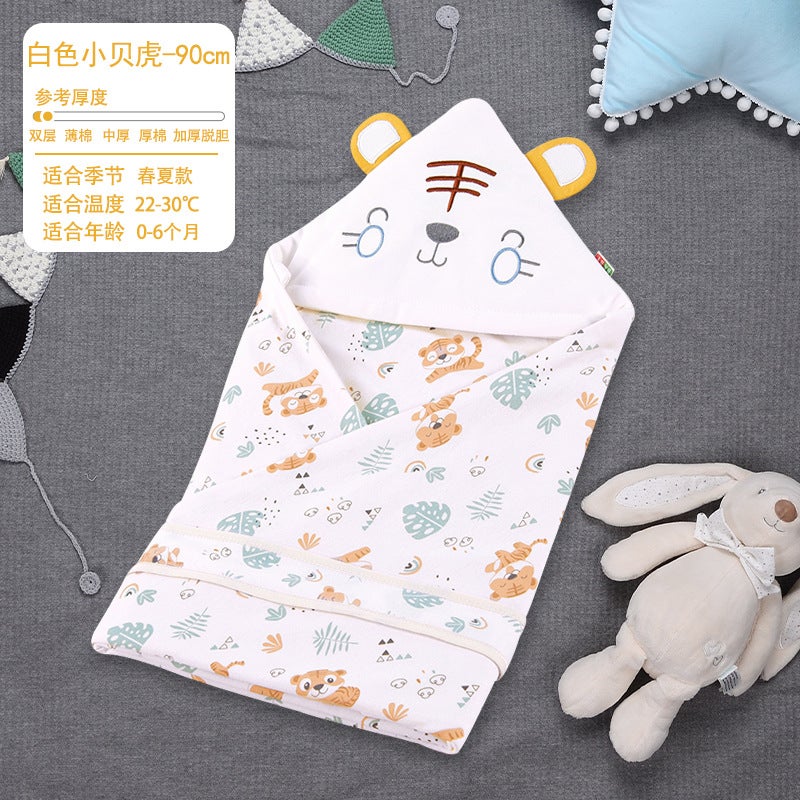 [Factory Direct Supply] Rabbit Year Baby Holding Quilt Spring, Autumn and Winter Thickened Pure Cotton Newborn Package for Birth Room Supplies - Image 1