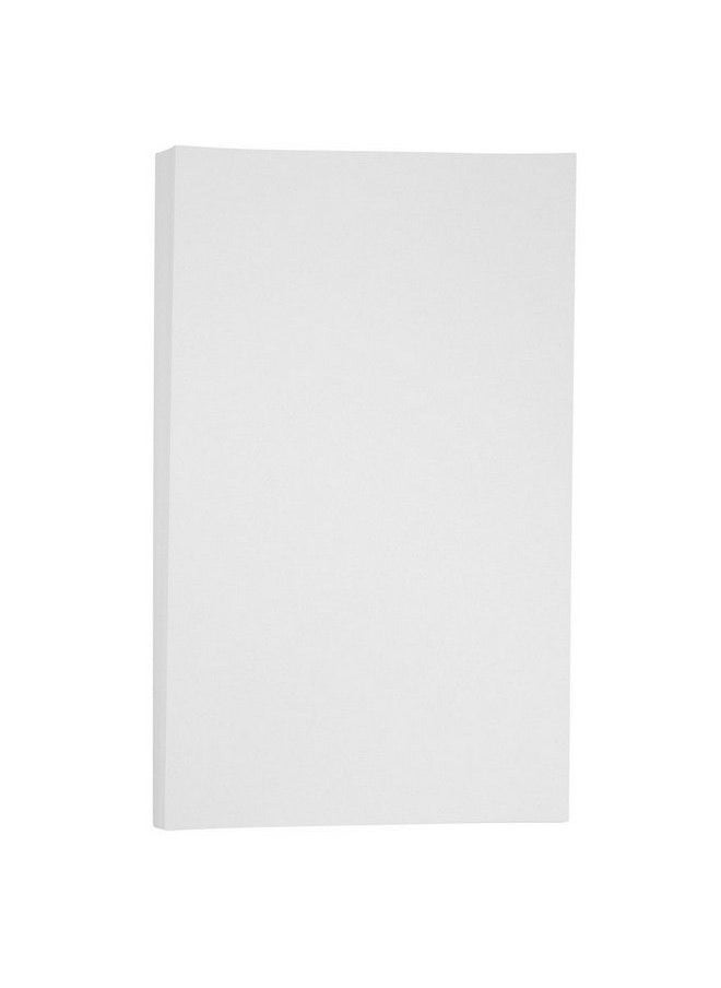 JAM Paper - Legal Vellum Bristol 67Lb Cardstock 8.5 X 14 Coverstock 147 Gsm White 50 Sheets/Pack - Image 1
