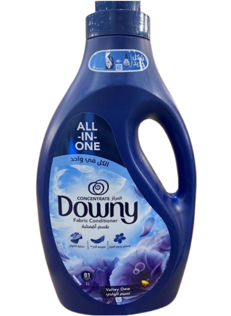 Downy Concentrate Fabric Softener , Valley Breeze, 3L 