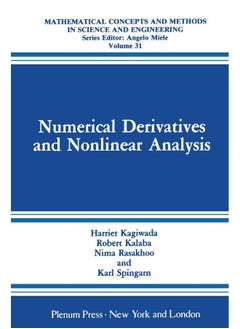 Numerical Derivatives and Nonlinear Analysis 