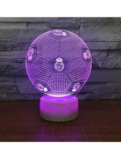 3D Optical Illusion Night Light Table Lamp 7/16 Colors Change Remote Control with Timer,Dimmable