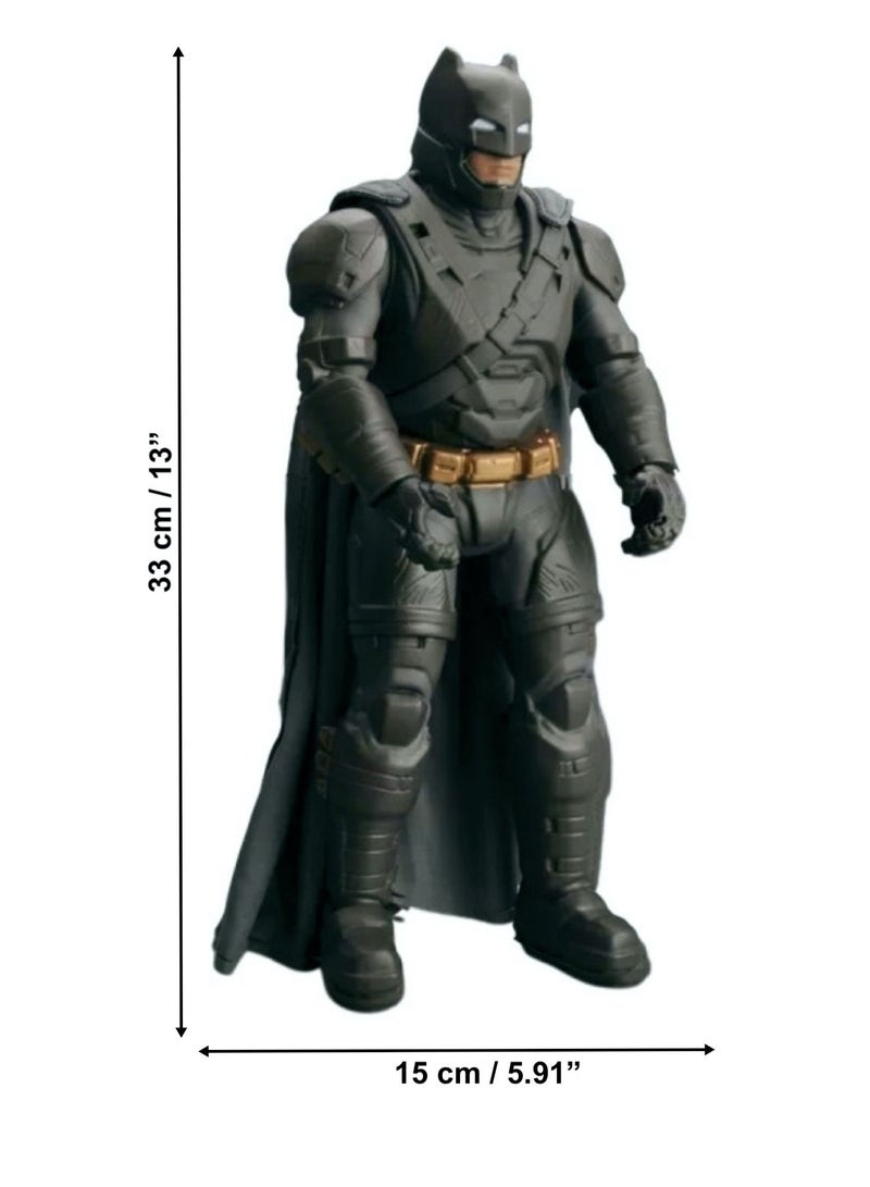 HEXAR ألعاب أكشن هيرو المتحركة مقاس 13 بوصة للأطفال مع مجموعة متنوعة من أوضاع الحركة الديناميكية (باتمان) - Image 2