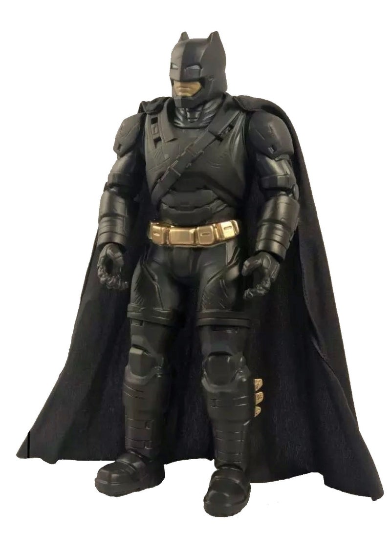 HEXAR ألعاب أكشن هيرو المتحركة مقاس 13 بوصة للأطفال مع مجموعة متنوعة من أوضاع الحركة الديناميكية (باتمان) - Image 1