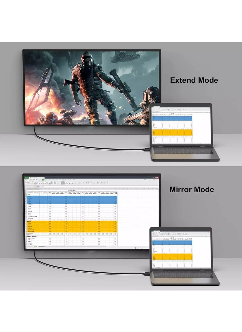 بنفي كابل HDMI عالي السرعة 4K، 4K@60Hz، 2K@120Hz كابل HDMI 2.0 بطول 1.8 متر بسرعة 18 جيجابت في الثانية، HDR، ثلاثي الأبعاد، 2160P، 1080P، إيثرنت - كابل HDMI 28AWG، إرجاع الصوت (ARC) متوافق مع أجهزة تلفزيون UHD، Blu-ray، Xbox، PS4، الكمبيوتر الشخصي  - Image 4