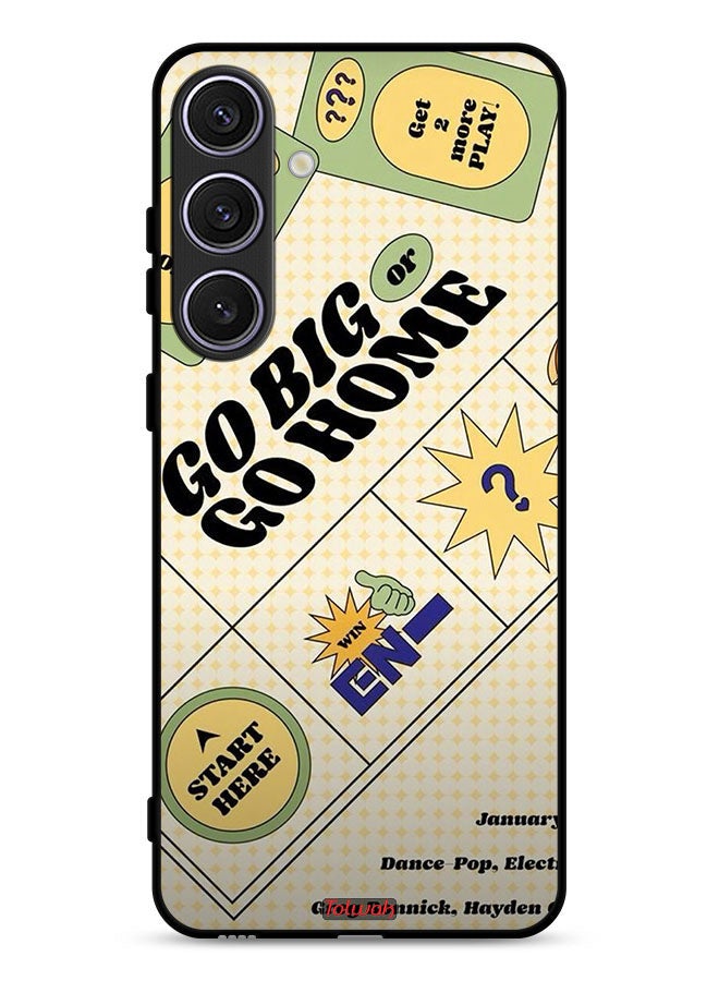 Tolwak Samsung Galaxy S24 5G Protective Case Cover Go Big Or Go Home - Image 1