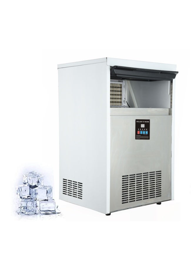 Cool Baby Commercial Ice Maker Machine, 75KGS/24H Stainless Steel under Counter Ice Machine with 20KGS Ice Storage Capacity, for/Restaurant/Bar/Coffee Shop-Bottled water or tap water. - Image 5