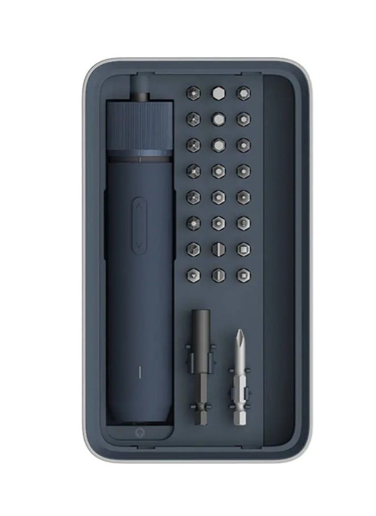 HOTO HOTO 3.6V Screwdriver Kit | 12 S2-Steel Screwdriver Bits | Powerful Adjustable Torque | Electric and Manual Screwing  - Image 1