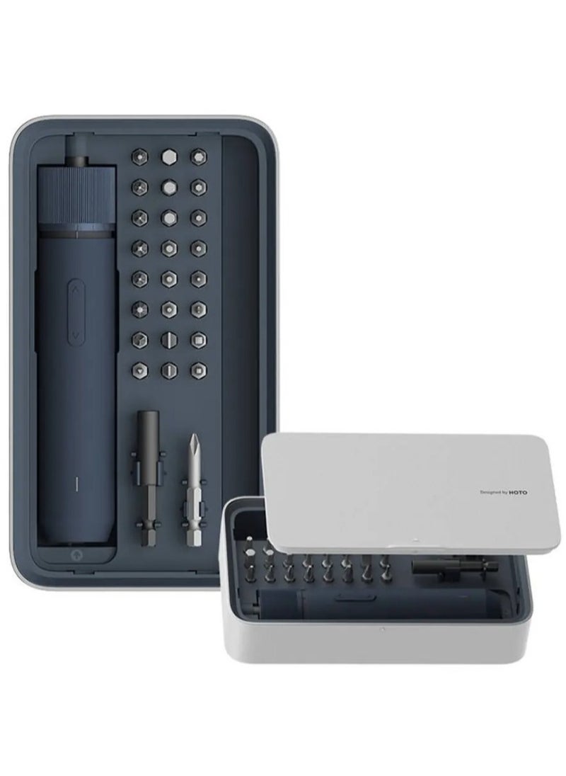 HOTO HOTO 3.6V Screwdriver Kit | 12 S2-Steel Screwdriver Bits | Powerful Adjustable Torque | Electric and Manual Screwing  - Image 3