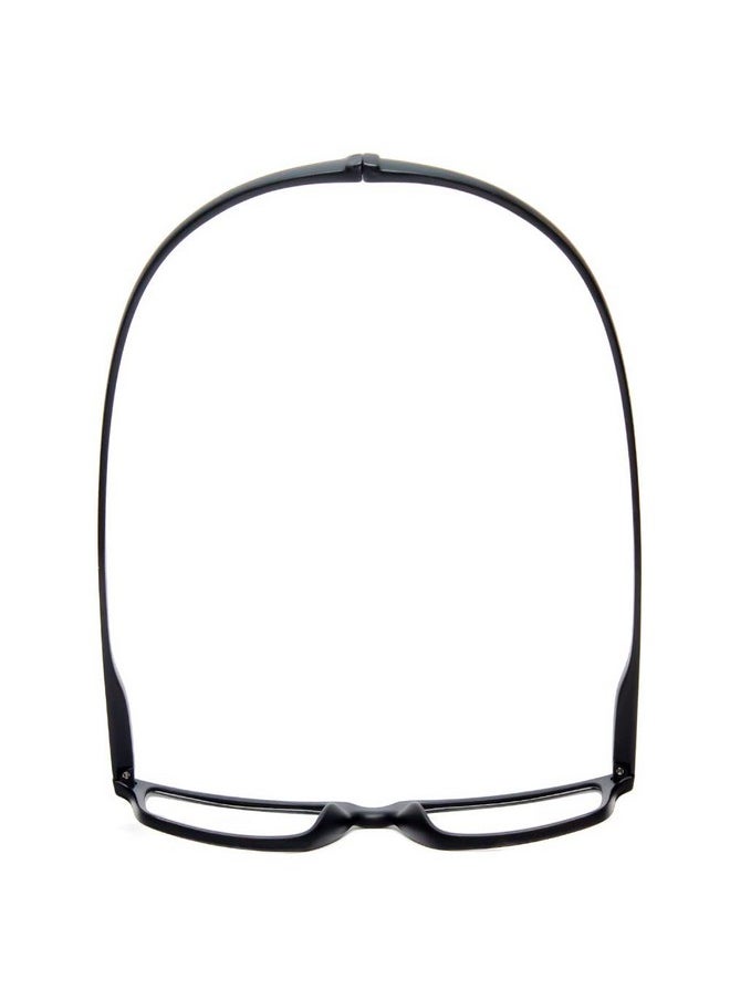 Magz - Gramercy Rectangle Reading Glasses +2.50 Matte Black Men/Women One Power Readers Neck Hanging Magnetic Rear Connecting - Image 1