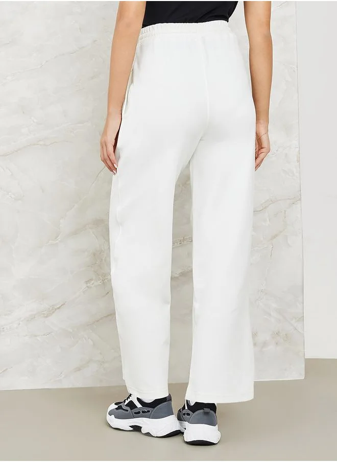 ستايلي Wide Leg Jogger with Side Slit