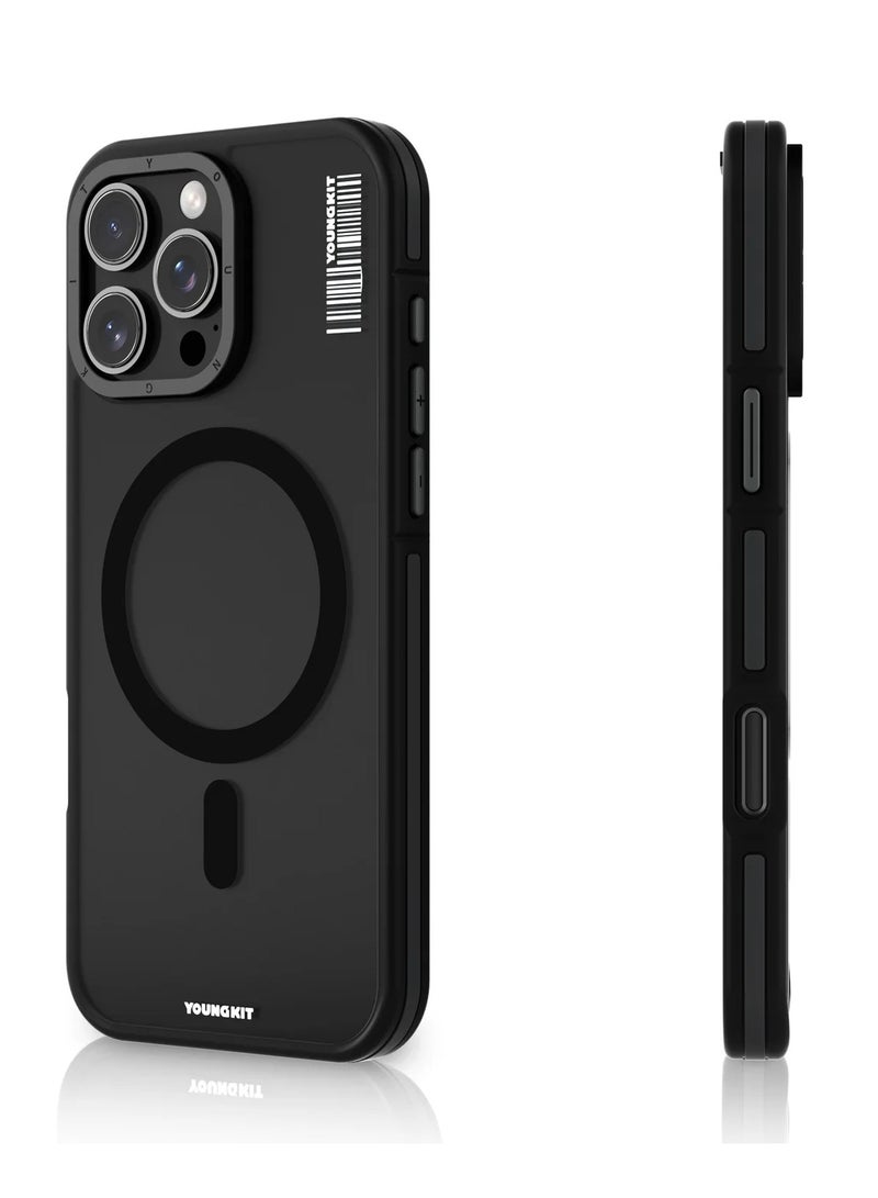 YOUNG KIT YOUNGKIT Rock Sand Minimalist Soft Touch Case for Apple iPhone 16 Pro – Elegant and Sophisticated Design - Image 2