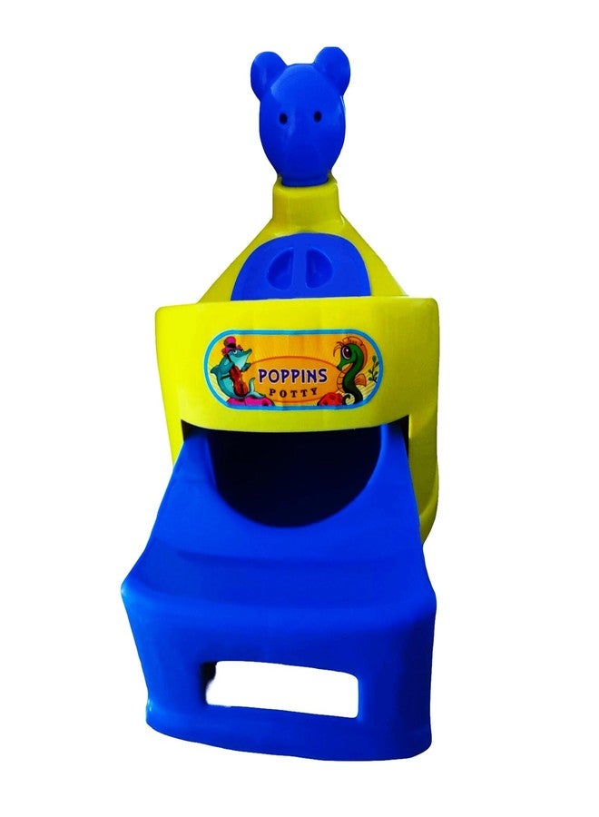 MOLTRES - POPPINS Baby Potty Training Toilet Seat with Removable Tray, Lid For Boy And Girl Kids (Age 6 Mths to 3 Year) Potty Seat/Potty Box (Yellow) - Image 4