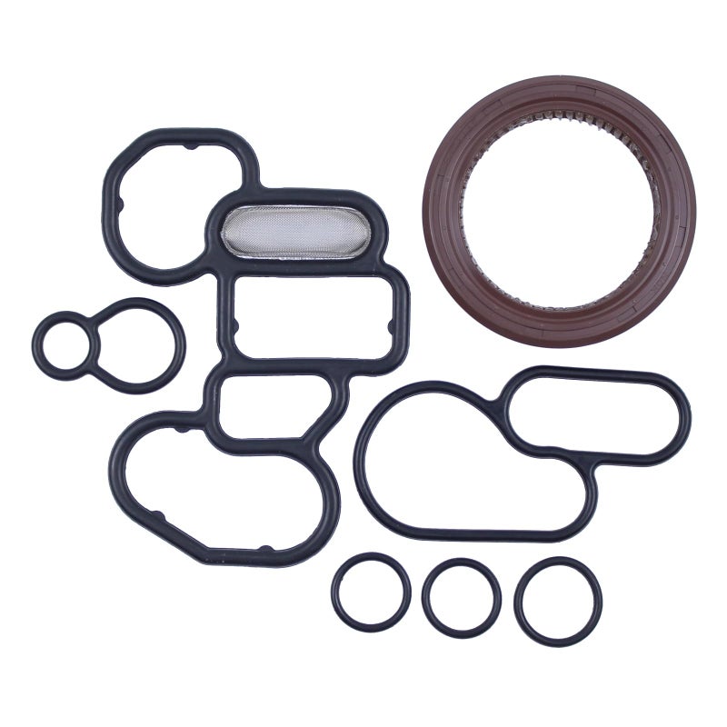 DooFig Engine Crankshaft Seal Head Gasket Oil Filter Adapter Gasket Kit for Honda Ridgeline Pilot Passport Odyssey Accord Crosstour for Acura ZDX TSX TLX TL RLX RL RDX MDX CL - Image 3