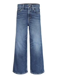 TOMMY HILFIGER Kids Mabel Relaxed Fit Mid Raise Washed Jeans  - Image 1
