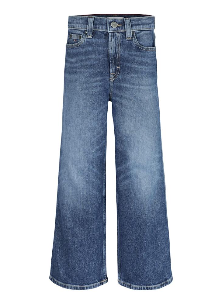TOMMY HILFIGER - Kids Mabel Relaxed Fit Mid Raise Washed Jeans - Image 1