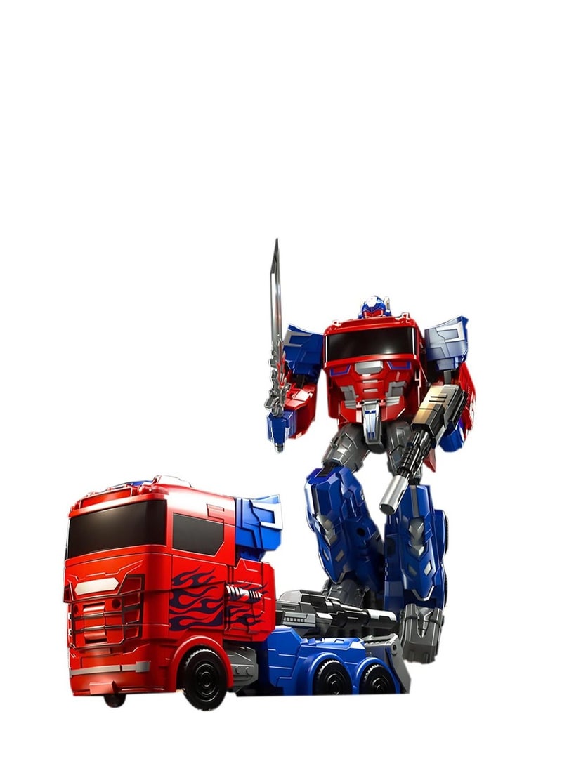 Deformation Robot Optimus Prime Transforming Car Robot Action Figures - Image 3