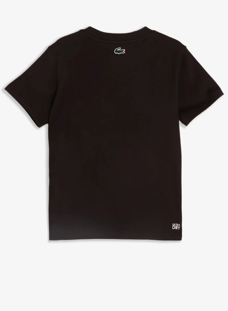 Lacoste Youth Logo Detail Crew Neck T-shirt