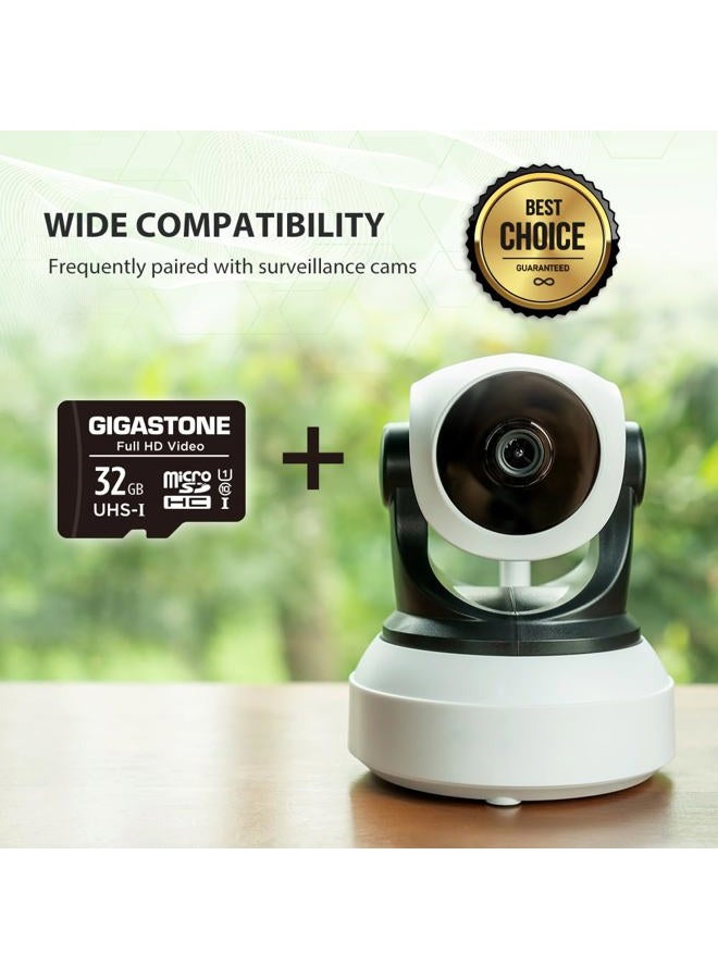 Gigastone 32GB 5-Pack Micro SD Card, Full HD Video, Surveillance Security Cam Action Camera Drone, 90MB/s Micro SDHC UHS-I U1 C10 Class 10 - Image 4