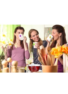 Generic 4 Pack Reusable Silicone Tea Bags Loose Leaf Tea Infuser Strainer Set Premium Tea Filter with Long Rope for Tea Cups Mugs and Teapots (Colors Random)  - Image 5
