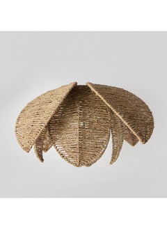 Home Box Belmonte Flower Seagrass Lampshade 67 x 35 cm  - Image 4