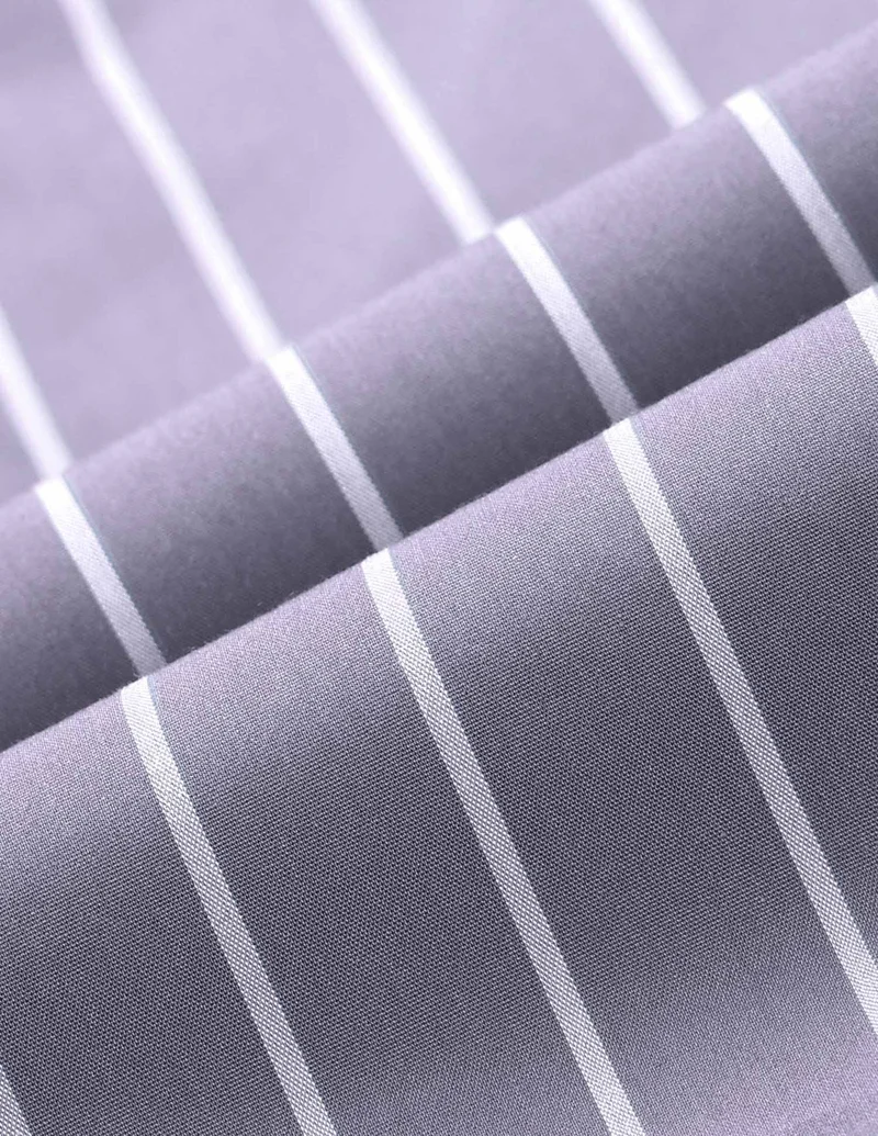 Arrow Lavender Pinstriped Slim Fit Shirt for Men | Best Price UAE