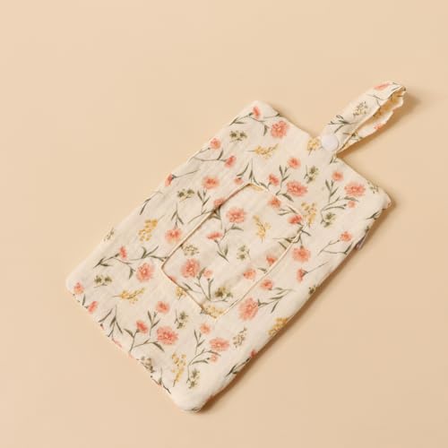 KMGDM Baby Wipe Holder Portable Wipe Dispenser Strollers Storage Bag Container Double Layer Travel Carry Case for Diapers - Image 4