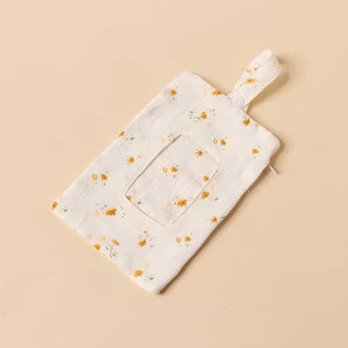 KMGDM Baby Wipe Holder Portable Wipe Dispenser Strollers Storage Bag Container Double Layer Travel Carry Case for Diapers - Image 5