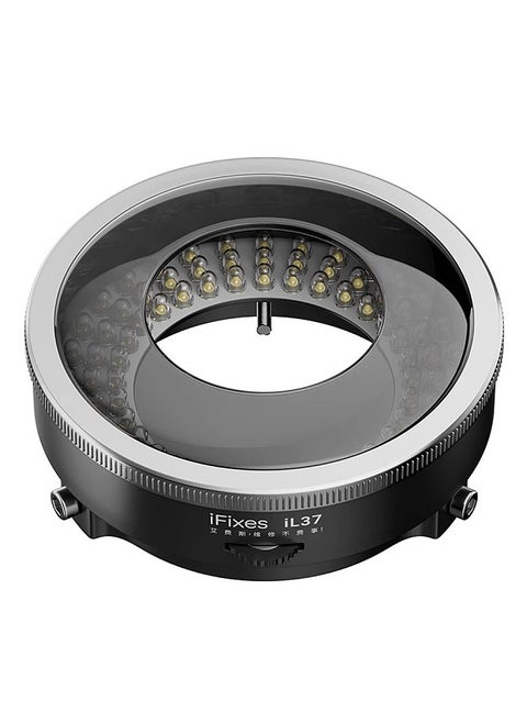 iFixes iL37 Microscope Polarized Optical System LED Illuminating Ring Light 96pcs LED Light Beads Microscope Glareproof Lights Source
