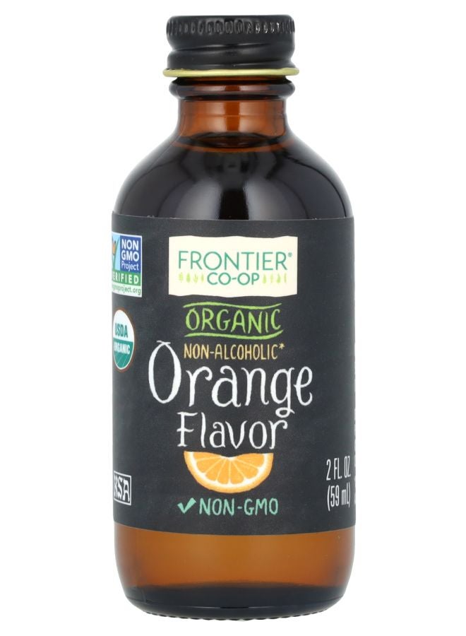 Organic Orange Flavor Non Alcoholic 2 fl oz (59 ml)