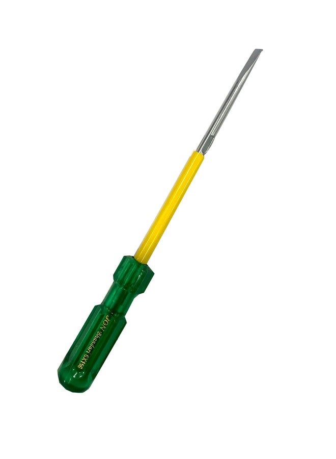 Jon Bhandari Tools Insulated Magnetic Two-in-One Screwdriver | Slotted & Phillips Head (6 x 150mm) | Heavy Duty, Shockproof Handle for Home & Electrical Use, 1 Pc,Green - Image 1