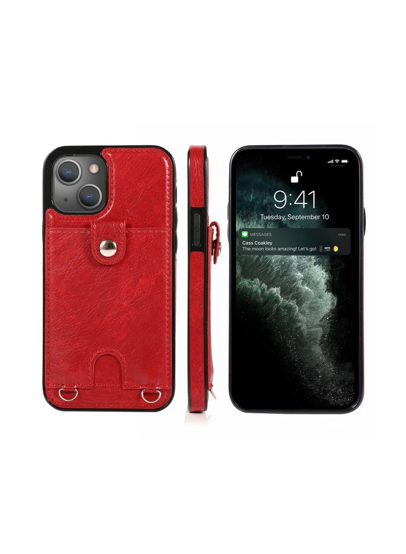 Suteni Leather Protective Back Cover Case Phone Case for iPhone