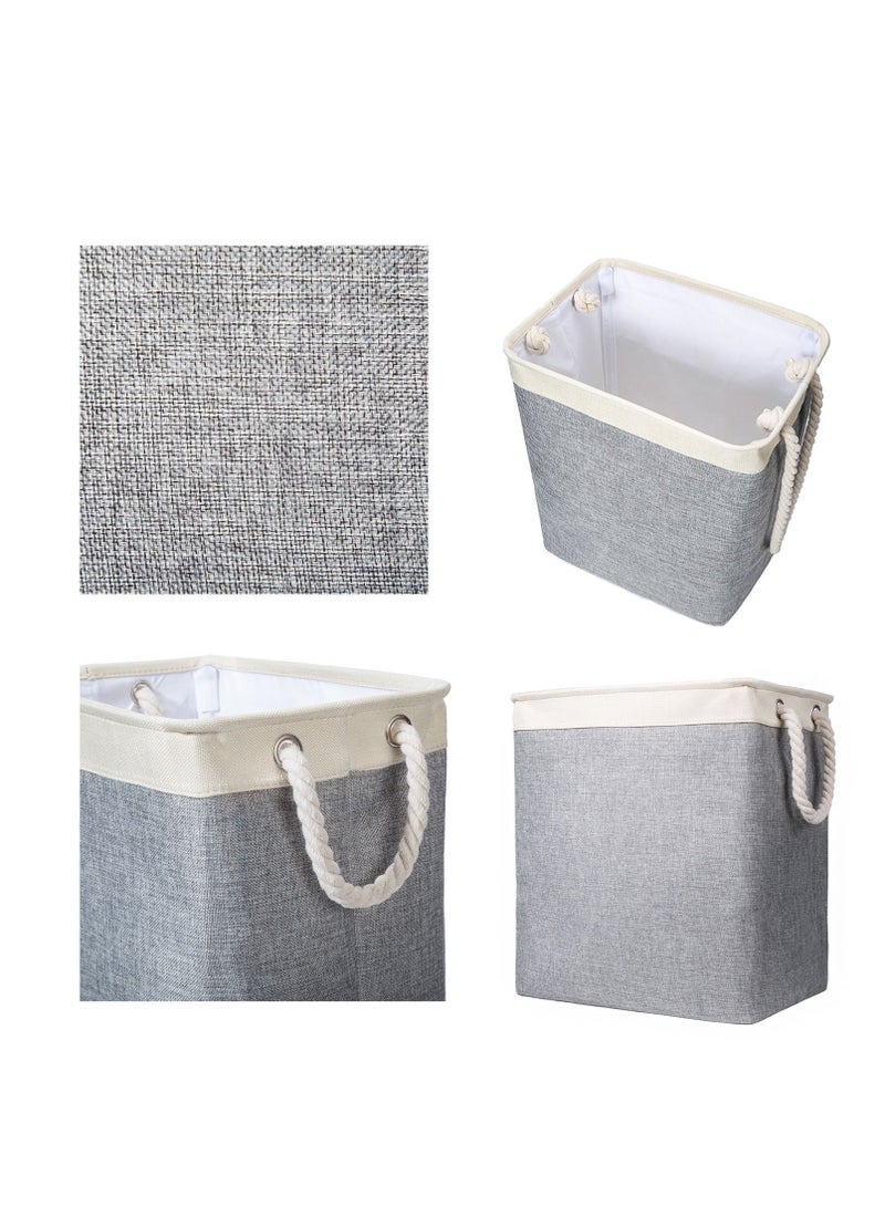 65L Laundry Basket with Handles - Image 2