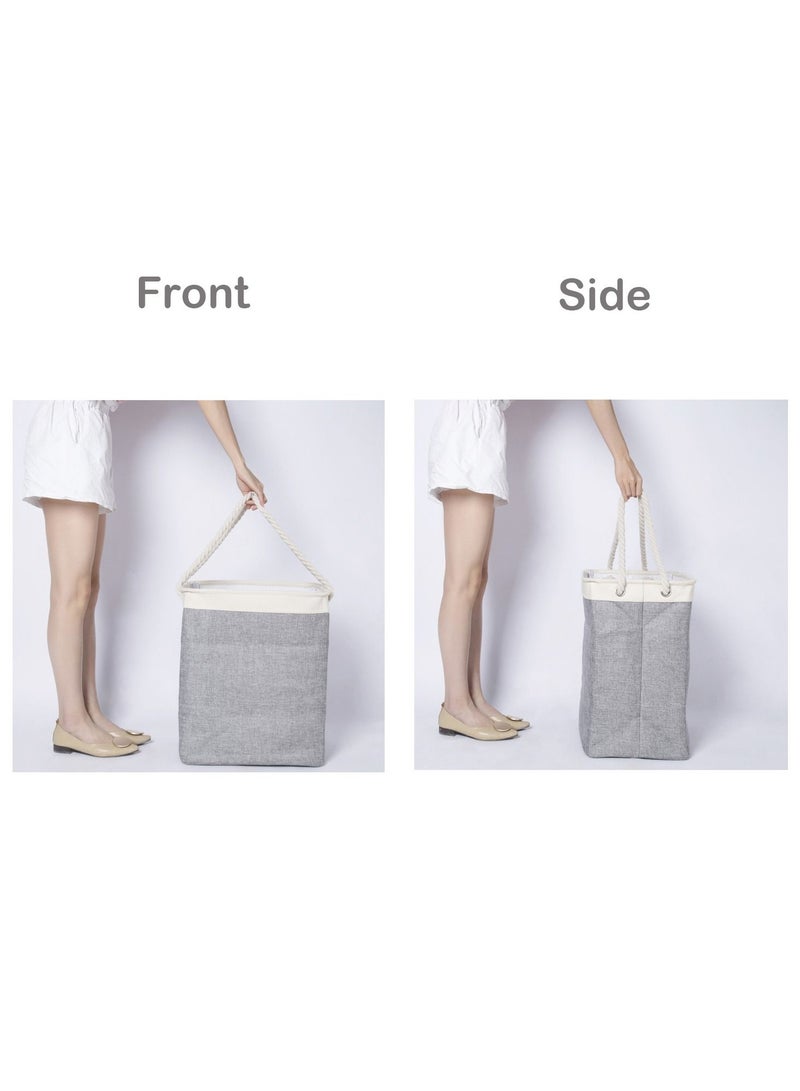 65L Laundry Basket with Handles - Image 3