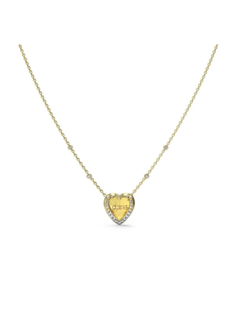 جس Amour Heart Long Necklace