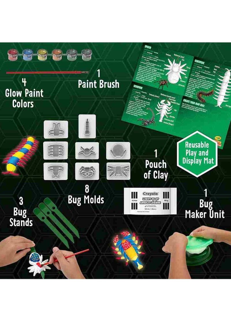Crayola Critter Creator, Glow Bugs 6pk - Image 3