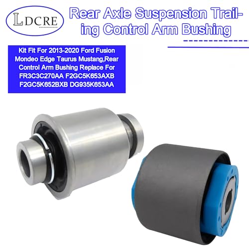 LDCRE Rear Axle Suspension Trailing Control Arm Bushing Kit Fit For 2013-2020 Ford Fusion Mondeo Edge Taurus Mustang,Rear Control Arm Bushing Replace For FR3C3C270AA F2GC5K653AXB F2GC5K652BXB DG935K653AA - Image 2