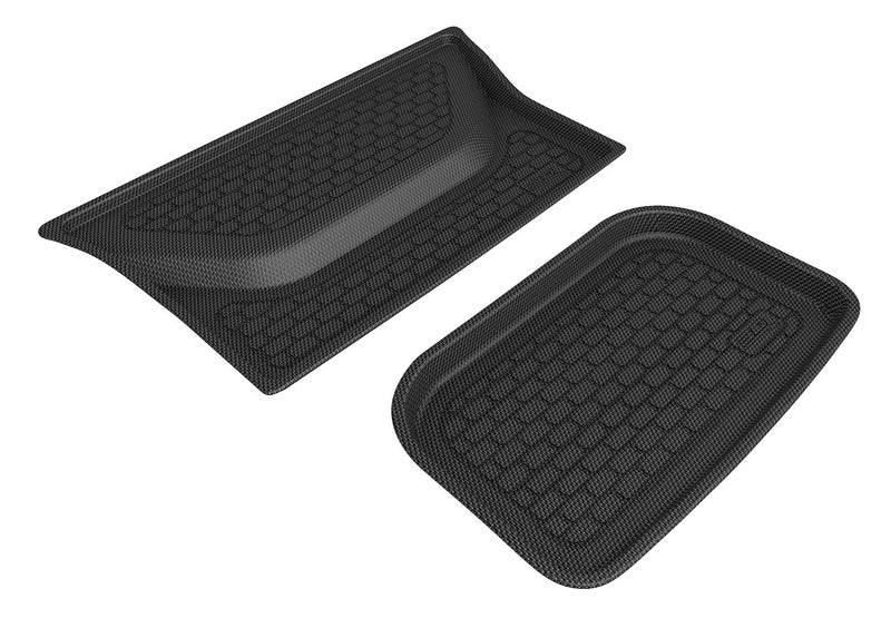 3D MAXpider Custom Fit Kagu Cargo Liner Black Compatible with Tesla Model Y 5Seat 20202026 Rear Lower Cargo Liner