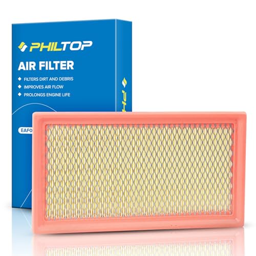 PHILTOP Engine Air Filter CA10242 Replacement for Select Ford, Lincoln, Mazda, and Mercury Models, Flexible Panel - Image 1