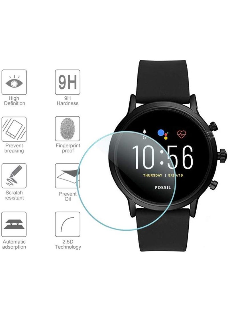 Y&D 4Piece For Fossil Gen6 42mm HD Tempered Watch Glass Film - Image 3