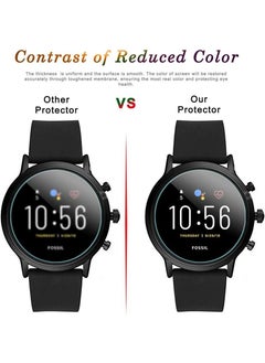 Y&D 4Piece For Fossil Gen6 42mm HD Tempered Watch Glass Film  - Image 2