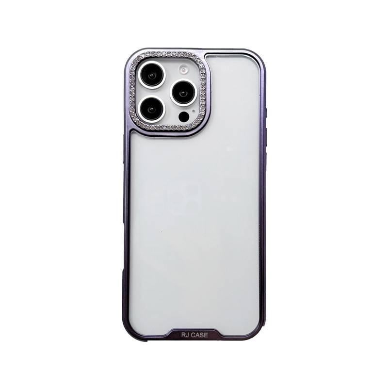 غطاء واقي، مقاوم للصدمات لـ iPhone 13، حماية من السقوط، بنفسجي، Acrylic من الأكريليك باللون البنفسجي للطاولة للمكتب المنزلي للتنقل اليومي - Image 1