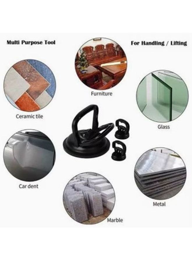 ZCM-HAPPY - 6 Piece Professional Hail Damage Repair Tools Kit, Car Dent Puller, Dent Lifter, PDR for Car Hail Repair, Easy and Paintless Dent Removal Tool Set - Image 1